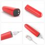 Mini wibrator IJOY ładowany USB wodoodporny 10 funkcji 8 cm - 13