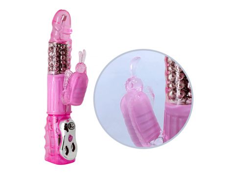 Wibrator króliczek Baile Deluxe Dream Lover z rotacją - 5