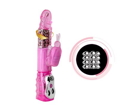 Wibrator króliczek Baile Deluxe Dream Lover z rotacją - 6