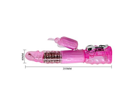 Wibrator króliczek Baile Deluxe Dream Lover z rotacją - 7
