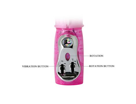 Wibrator króliczek Baile Deluxe Dream Lover z rotacją - 8