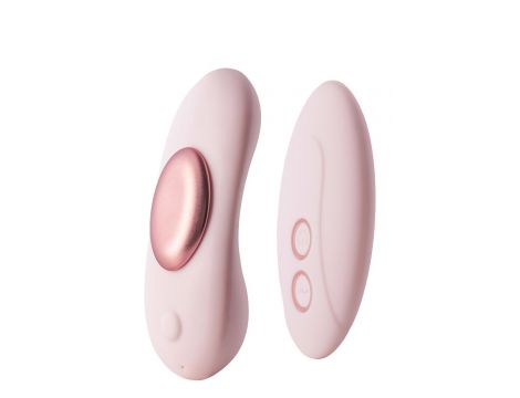 Wibrator do majtek Vivre Gigi z pilotem USB różowy