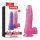 Dildo żelowe Lovetoy realistyczne różowe 17 cm z przyssawką