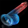 Realistyczne dildo Lovetoy TPE 19 cm z przyssawką - 4