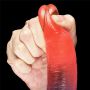 Realistyczne dildo Lovetoy TPE 19 cm z przyssawką - 7