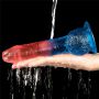 Realistyczne dildo Lovetoy TPE 19 cm z przyssawką - 9