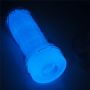 Masturbator Lumino Play świecący Lovetoy biały 20 cm - 8