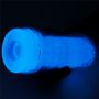Masturbator Lumino Play świecący Lovetoy biały 20 cm - 9
