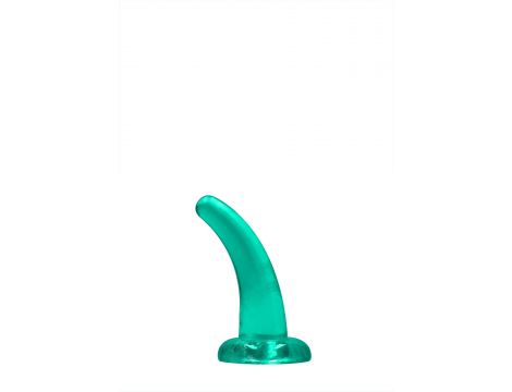 Dildo analne RealRock Crystal Clear z przyssawką 11 cm - 4