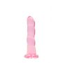 Dildo przezroczyste z przyssawką RealRock 17 cm - 3