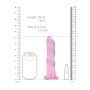 Dildo przezroczyste z przyssawką RealRock 17 cm - 6