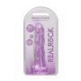 Dildo RealRock Crystal Clear z przyssawką 17 cm - 2