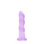 Dildo RealRock Crystal Clear z przyssawką 17 cm - 3