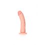 Dildo realistyczne RealRock zakrzywione z przyssawką 15.5 cm - 5
