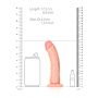 Dildo realistyczne RealRock zakrzywione z przyssawką 15.5 cm - 8