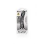 Dildo realistyczne zakrzywione z przyssawką RealRock czarne 20,5 cm - 2
