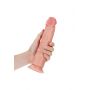 Dildo realistyczne zakrzywione RealRock z przyssawką 23 cm - 7