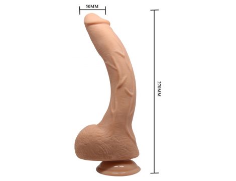 Wibrator realistyczny Baile Beautiful Jack 27 cm - 5
