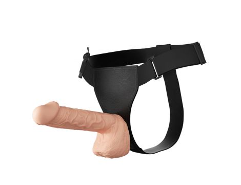 Strapon wibrujący realistyczny Baile RealDeal 26 cm - 3