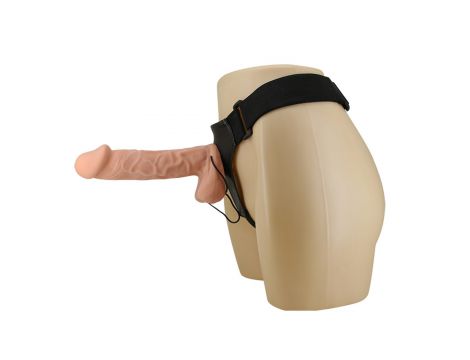 Strapon wibrujący realistyczny Baile RealDeal 26 cm - 8