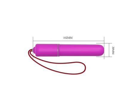 Wibrator mini bullet Baile Magic X20 20 funkcji z pilotem zdalnym - 5