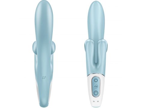 Wibrator króliczek Satisfyer Touch Me niebieski USB - 4