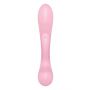 Wibrator króliczek Satisfyer Triple Oh różowy z 3 silnikami USB - 7