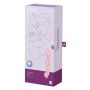 Wibrator króliczek Satisfyer Triple Oh różowy z 3 silnikami USB - 9