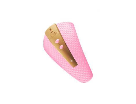 Stymulator łechtaczki Shunga Obi różowy silikonowy USB 11 cm - 4