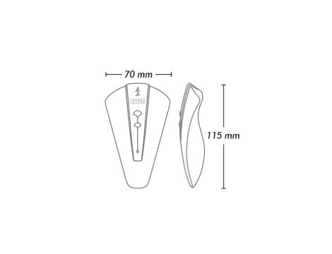 Stymulator łechtaczki Shunga Obi różowy silikonowy USB 11 cm - 5