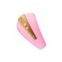 Stymulator łechtaczki Shunga Obi różowy silikonowy USB 11 cm - 5