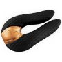 Wibrator podwójny Shunga Aiko silikonowy czarny USB 11 cm - 3