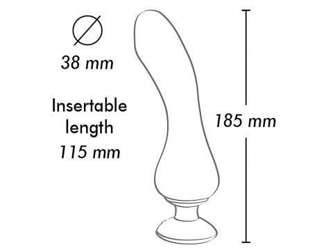 Wibrator punktu G silikonowy Shunga Sanya malinowy USB 18,5 cm - 3