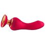 Wibrator punktu G silikonowy Shunga Sanya malinowy USB 18,5 cm - 3