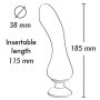 Wibrator punktu G silikonowy Shunga Sanya malinowy USB 18,5 cm - 4