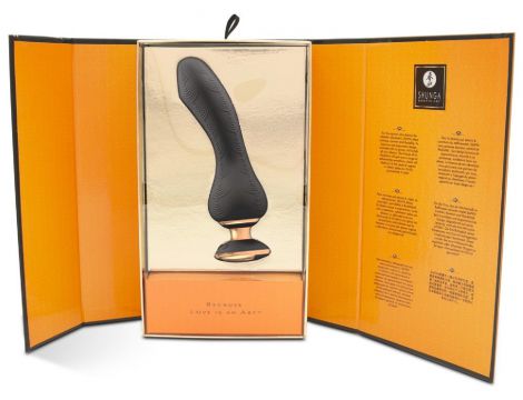 Wibrator punktu G Shunga Sanya silikonowy czarny USB 18 cm - 6