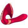 Stymulator łechtaczki Shunga Soyo malinowy silikonowy USB 17 cm - 4
