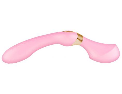 Masażer intymny Shunga Zoa silikonowy różowy 27 cm USB