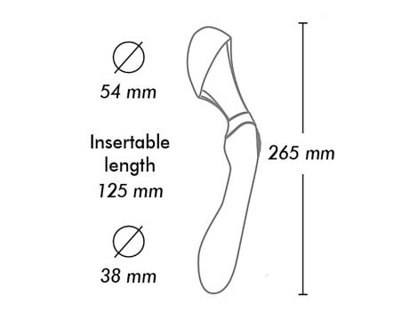 Masażer intymny Zoa Shunga czarny USB - 4