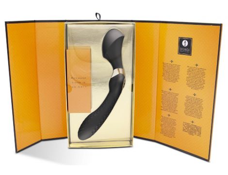 Masażer intymny Zoa Shunga czarny USB - 6