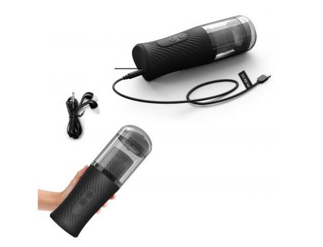 Automatyczny masturbator Thrust Blow Dorcel z przyssawką 15 cm USB - 10