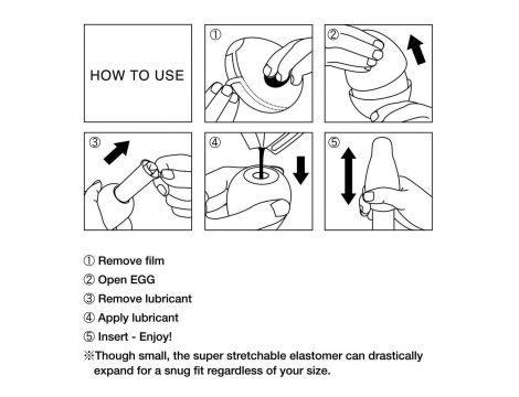 Masturbator Tenga Egg Wind 7 cm - 4