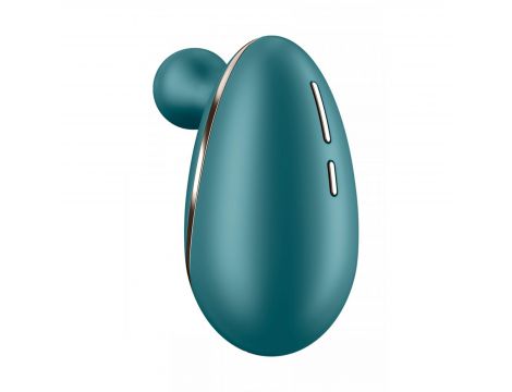 Stymulator łechtaczki mini silikonowy Satisfyer Spot On 1 zielony USB 7.5cm - 3