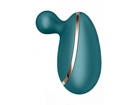 Stymulator łechtaczki mini silikonowy Satisfyer Spot On 1 zielony USB 7.5cm - 4