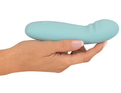 Wibrator mini Cuties Softies silikonowy USB 16 cm - 4