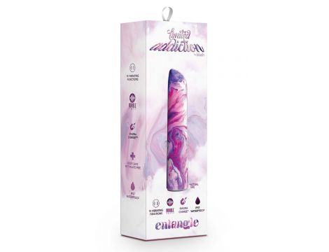 Wibrator mini Limited Addiction Entangle Power Vibe liliowy USB - 8