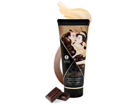 Krem do masażu Shunga czekoladowy smakowy 200 ml - 2
