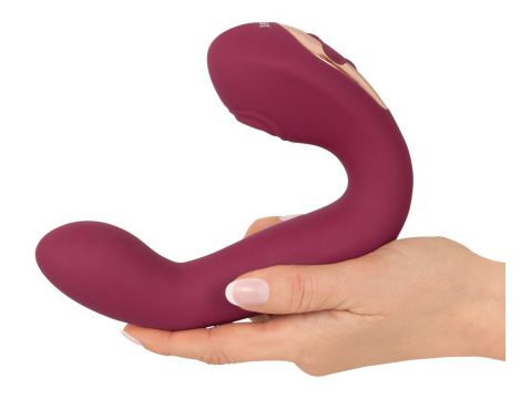 Wibrator króliczek Javida thumping shaking silikonowy 17 cm USB - 7