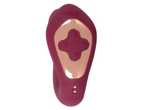 Wibrator króliczek Javida thumping shaking silikonowy 17 cm USB - 6