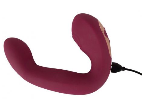 Wibrator króliczek Javida thumping shaking silikonowy 17 cm USB - 9